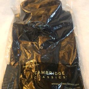 Cambridge Classics Black Button Down Shirt